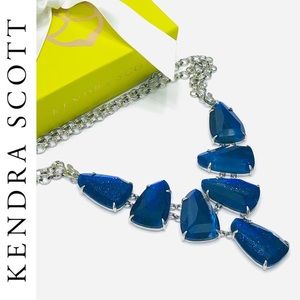 🔥SOLD🔥Kendra Scott Navy Dusted Harlie
